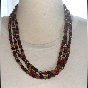 Multicolor Beaded Necklace